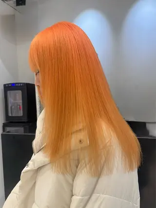 ロング カラー 原宿 ツヤカラー🫧 ちり🍎のヘアスタイル