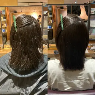 ショート saya 🧸 カット/縮毛矯正のヘアスタイル