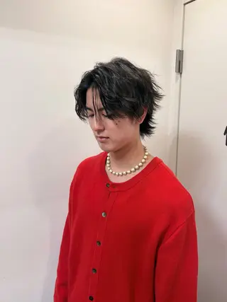 メンズ yuu モデル募集のヘアスタイル