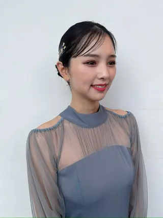 ヘアアレンジ 🩵LondBOY 韓国/ボブ/レイヤーのヘアスタイル