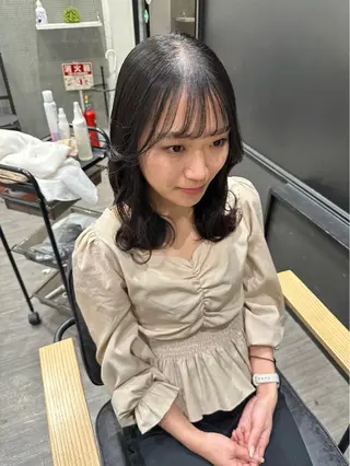 ミディアム cocotte🦋 miyuのヘアスタイル