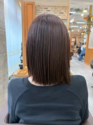 カラー 佐藤 遥菜のヘアスタイル