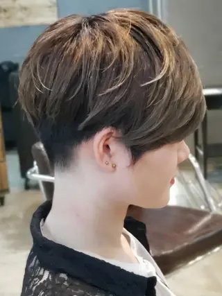 ショート 【ショート×美髪】  澤田　周のヘアスタイル