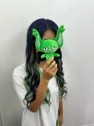 ロング 韓国ヘア×ハイトーン AYA💫のヘアスタイル