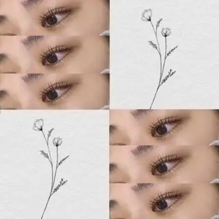 マツエク・マツパ Lily所属・ᴄʜɪʜɪʀᴏ ♡のマツエク・マツパデザイン