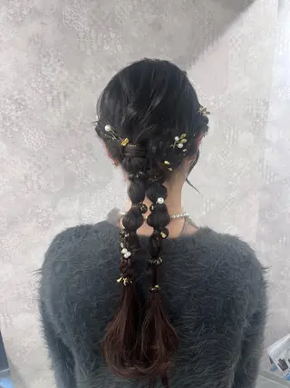 ヘアアレンジ 💍ヘアメイク💍 ꒰ঌKanon໒꒱のヘアスタイル