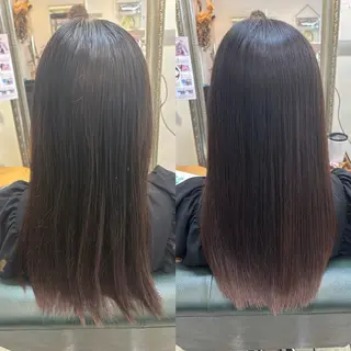 ミディアム 髪質改善×縮毛矯正サロンWealth所属・髪質改善特化サロン Wealth　Naoのヘアスタイル