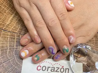 ネイル corazon所属・ネイリスト aicoのネイルデザイン