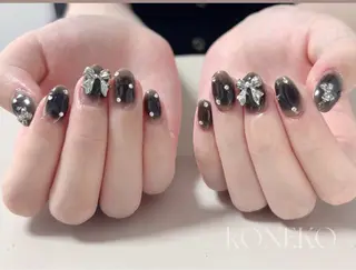 ネイル コネコネイルサロン モデル用のネイルデザイン