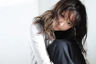 セミロング カラー 松村 崇弘のヘアスタイル