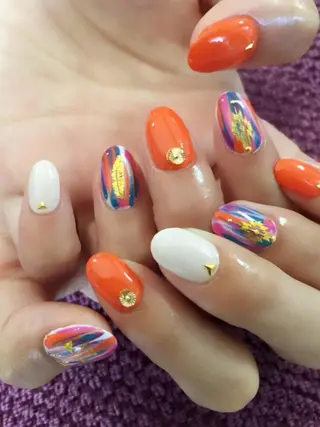 ネイル ツメトマツゲ .のネイルデザイン