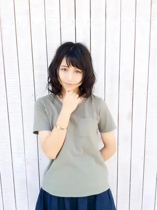 ミディアム Shingo #パーマのヘアスタイル