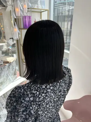 ミディアム SAYAKA 🍒／ボブ／暖色のヘアスタイル