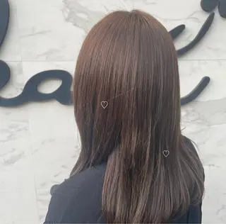 カラー 原田 雪花凜のヘアスタイル