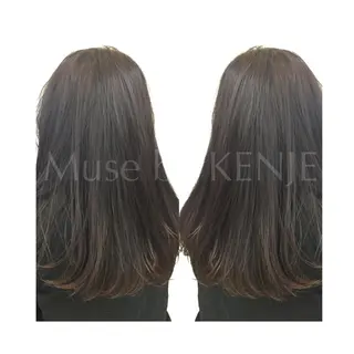 ロング カラー 似合わせ レイヤー須川のヘアスタイル