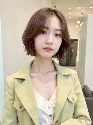 ミディアム 表参道 ／ヒナのヘアスタイル