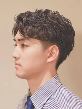 ショート メンズ ヒロ銀座ヘアーサロン 銀座一丁目店所属・HIRO GINZA 銀座一丁目店のヘアスタイル