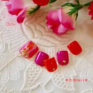 ネイル ネイルサロン・ネイルスクール　たゆnail所属・ネイルサロン 【たゆnail】のネイルデザイン