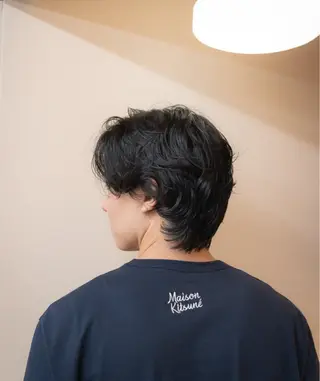 ミディアム カラー パーマ メンズ 🔗メンズサロン🔗 Kieのヘアスタイル