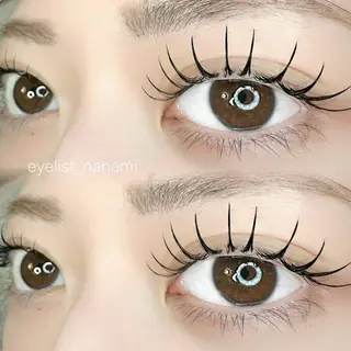 マツエク・マツパ Louwe 立川所属・eyelist☁️ nanamiのマツエク・マツパデザイン