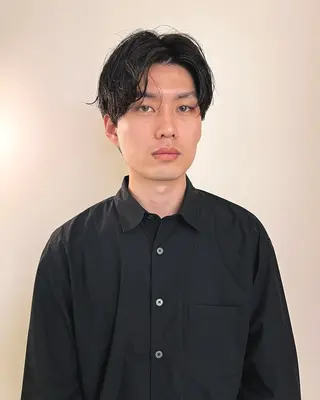 ショート パーマ メンズ メンズハイトーン/栄 /イトウタケルのヘアスタイル