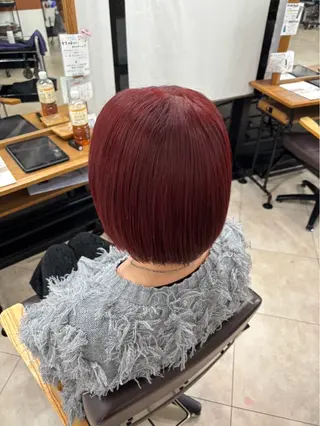 ショート カラー 橋本 萌々香のヘアスタイル