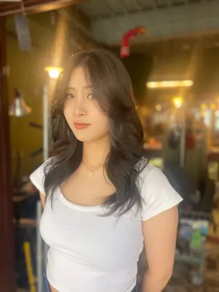 ミディアム カラー PATH-hair. storeのヘアスタイル