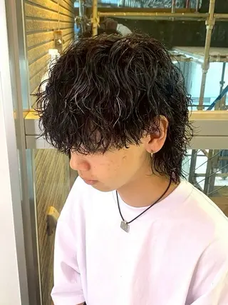 パーマ メンズ メンズ🌈パーマ💎 MIYUのヘアスタイル