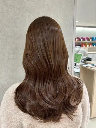 ロング 🍒カラー/縮毛🍒 こばるのヘアスタイル