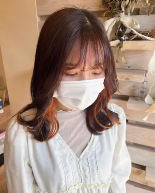 ロング 🌷透明感カラー🌷 内田零菜のヘアスタイル