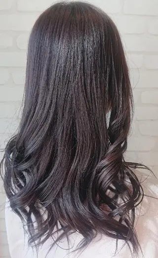 ロング カラー 戸高 裕也のヘアスタイル