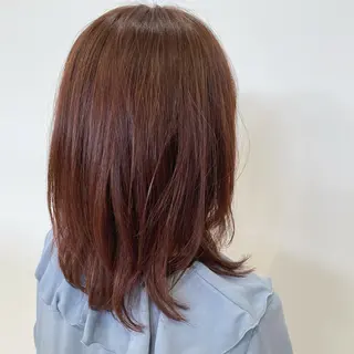 ミディアム カラー fulam所属・MIKU ／fulamのヘアスタイル