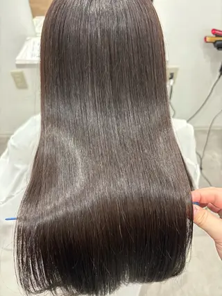 ロング 髪質改善/透明感 カラー/内藤有須加のヘアスタイル