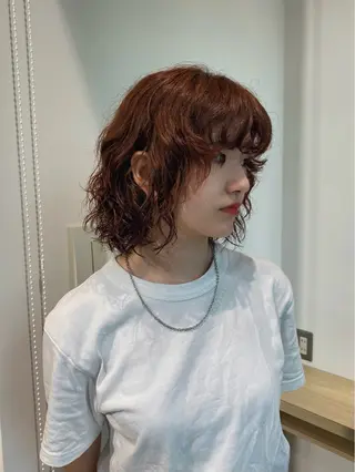 カラー パーマ Yamada Ami🪐のヘアスタイル