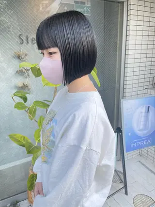 ショート StellA所属・アートディレクター ワダヒサノリのヘアスタイル