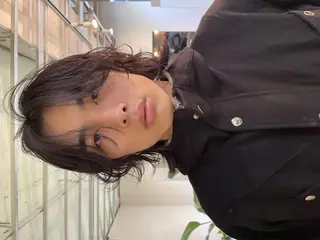 ショート カラー パーマ メンズ CEINE loqのヘアスタイル