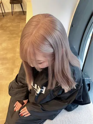 カラー ハイトーン特化 pepe🎀のヘアスタイル