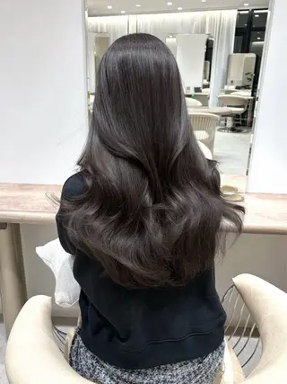 ロング カラー ♡Yoshino♡ 色っぽトレンドヘアのヘアスタイル