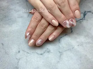 ネイル ネイルリボン 伊藤のネイルデザイン