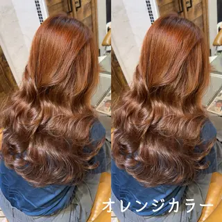 セミロング 韓国カット/透明感 カラー/NANAMIのヘアスタイル