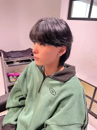 メンズ ♡くすみトレンド ♡Rikutoのヘアスタイル