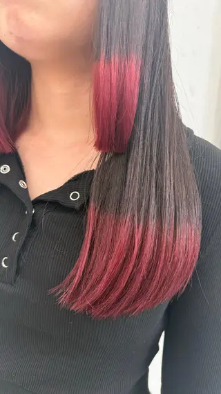 セミロング カラー メンズ特化美容師/栄 /本間さつきのヘアスタイル