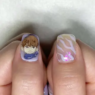 ネイル 東 千夏のネイルデザイン