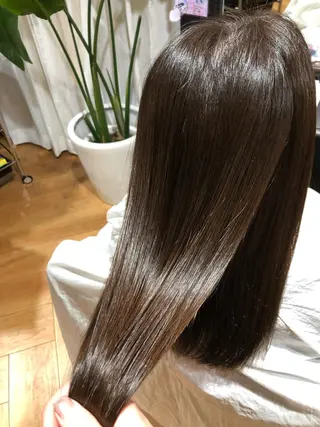 ロング カラー 奥田 千尋のヘアスタイル