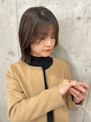 ミディアム SAKURA omotesando所属・ボブ/似合わせカット /武田悠里のヘアスタイル