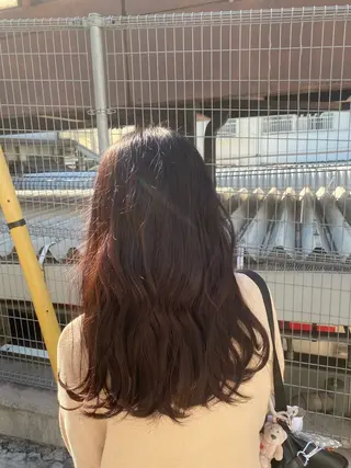 セミロング カラー ヘアアレンジ 🌱エシカル🌱 松原大将のヘアスタイル