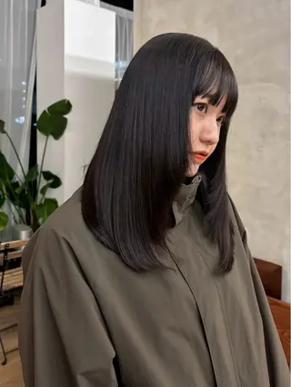 セミロング kana /表参道/ レイヤーのヘアスタイル