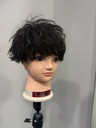 メンズ 本田 有里のヘアスタイル