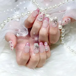 ネイル 🎀Mai 🎀2/1空✩.*のネイルデザイン