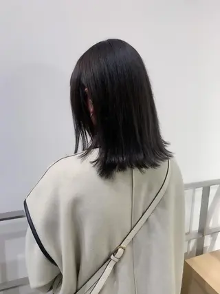 ミディアム カラー ヘアアレンジ ミニボブ/ブリーチ 🌈MISATOのヘアスタイル